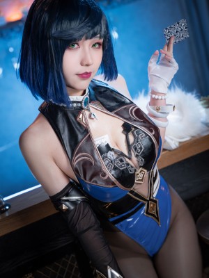 鬼城eyra-夜兰同人兔女郎_18