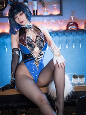 鬼城eyra-夜兰同人兔女郎_17