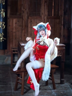 半半子 -  柴郡中华娘旗袍_11