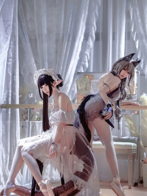 面饼仙儿&半半子 - Arknights 黑x森蚺バレエ_26