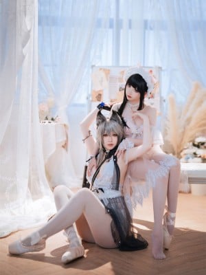 面饼仙儿&半半子 - Arknights 黑x森蚺バレエ_35