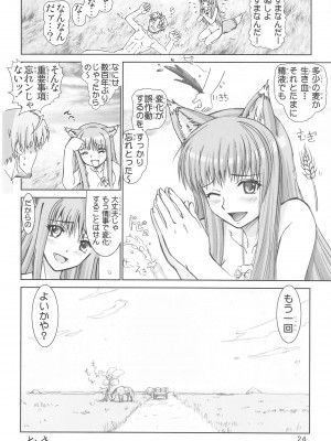 [雷神会 (はるきゲにあ)] ウルフロード (改訂版) (狼と香辛料)_23