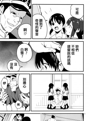 [黒猫館モンプチ (ヤミザワ)] トラウマを背負った初雪が引きこもる代償に提督のおもちゃにされる件 (艦隊これくしょん -艦これ-) [纯情志保P汉化] [DL版]_11