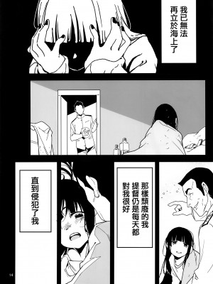 [黒猫館モンプチ (ヤミザワ)] トラウマを背負った初雪が引きこもる代償に提督のおもちゃにされる件 (艦隊これくしょん -艦これ-) [纯情志保P汉化] [DL版]_14