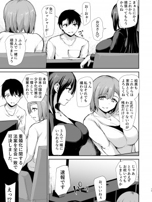 [しまぱん (立花オミナ)] 巨乳が2人いないと勃起しない夫のために友達を連れてきた妻3 [DL版]_74