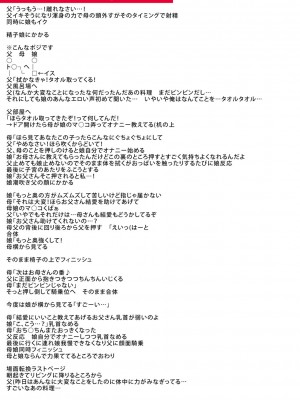 [ぺるり] パパの交尾たいようにしていいよ + ち〇こレンタル大作戦after + キャラクター表 + 下書き集 [DL版]_238