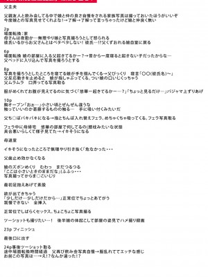 [ぺるり] パパの交尾たいようにしていいよ + ち〇こレンタル大作戦after + キャラクター表 + 下書き集 [DL版]_242