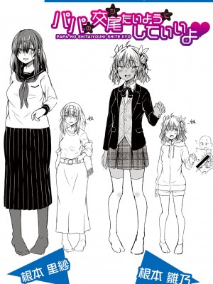 [ぺるり] パパの交尾たいようにしていいよ + ち〇こレンタル大作戦after + キャラクター表 + 下書き集 [DL版]_226