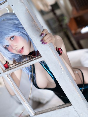 水淼aqua - 蔚蓝档案 天雨亚子礼服_087