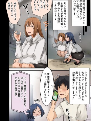 [アマタニハルカ] 会社のマドンナとラッキーでヤれた話3 〜ギャル3P編〜_016