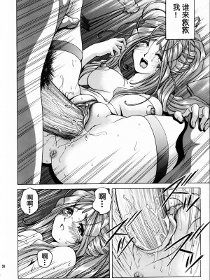 (C66) [のの屋 (野々村秀樹、鬼ノ仁)] 女神さま陵辱 (ああっ女神さまっ、おねがい☆ツインズ) [中国翻訳] [無修正]_25