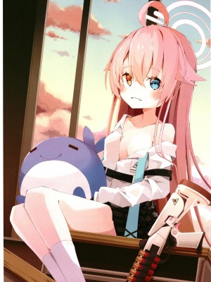 [桃色電波塔 (雪傘)] ホシノと宝探しをする話し (ブルーアーカイブ) [中国翻訳]  [DL版]_02