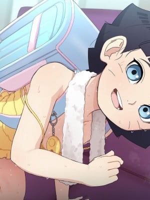 [最小] ヒマワリちゃんの雑なカラー漫画5P＆ほぼボツのカラーイラスト [SAN个人汉化]_18