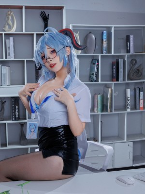 胡桃猫Kurumineko - 甘雨OL_006