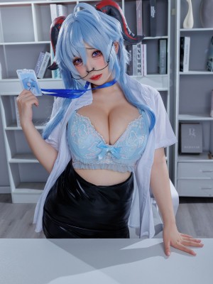 胡桃猫Kurumineko - 甘雨OL_058