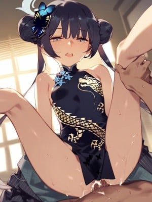 [junichoon] [PIXIV 200407] 門主ちゃん！ (ブルーアーカイブ) [AI Generated]_kisaki (48)