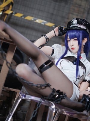 封疆疆v 雷电将军 女警 Raiden genshin_16