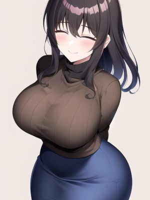 [サイバティックワイバーン] チョロかわママのあまあま孕ませおちんちん教育_b (01)
