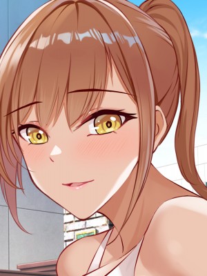 [トリスタンとイゾルテ] 水泳も乳のデカさもエースな実姉達が競泳水着で迫ってきたから禁断の近親種付けプールサイド！_372