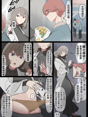 [N山] 縮小されてパンツの中を掃除させられる漫画  [沒有漢化]_2