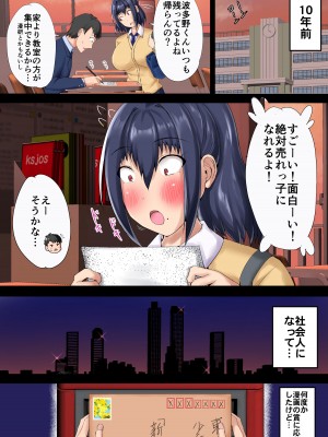 [瑠璃色特別室] 売れない同人作家が大手に自分の妻を寝取らせてセフレに堕とすまで_35