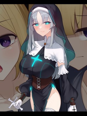 [雨音連鎖予報 (倉崎あや)] シスタークロエの祓魔報告―淫魔に敗北した姉さんは皆の前で再び辱められる―_624