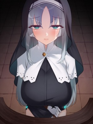 [雨音連鎖予報 (倉崎あや)] シスタークロエの祓魔報告―淫魔に敗北した姉さんは皆の前で再び辱められる―_394