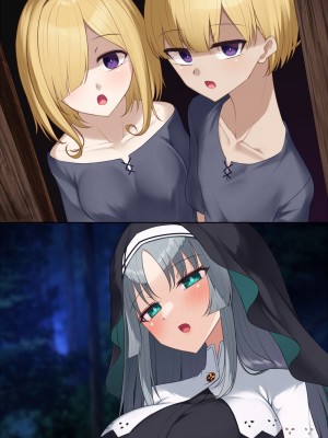 [雨音連鎖予報 (倉崎あや)] シスタークロエの祓魔報告―淫魔に敗北した姉さんは皆の前で再び辱められる―_435