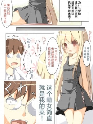 [たぶちさんち (たぶち)] お尻に電池を入れたら抜けなくなりました｜一不小心把电池塞进屁股里结果现在拿不出来了 [白杨汉化组] [DL版]_04