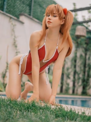 Shirogane Sama - Asuka swimsuit_12