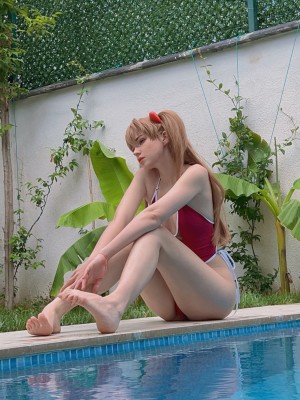 Shirogane Sama - Asuka swimsuit_57