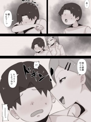 [ぷーぺー] 「てか、しゃぶってもいい？」姉友ギャルに襲われる弟くん_032