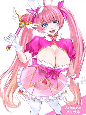 [Arisane (Arisa Yoshi)] 俺は魔法少女になりたくない! [中国翻訳]_002