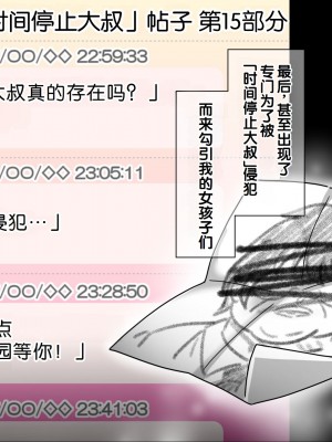 [へちま工房] ザ・時間停止！！ ～ブサイクな僕が無抵抗の女子達を完全オナホ化～ [中国翻訳]_265