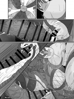 [憑依の刻 (しまかわ)] メスガキ魔法少女は大っ嫌いなざこ妖魔に体を取り込まれたので感覚遮断の魔法を使って朝まで耐える [中国翻訳] [DL版]_079