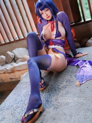 Arty Huang (Arty亚缇) & KaYa Huang (萱) - Raiden Shogun Ei & Yae Miko_73