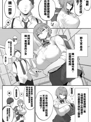 [おふとんでスヤァ (みつどうえ)] ムカつく女を催眠で従順にしてデカ乳ハーレムを作る話 [GP個人漢化]_04