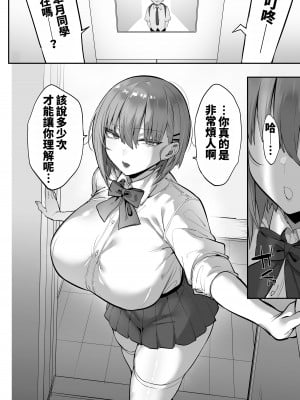 [おふとんでスヤァ (みつどうえ)] ムカつく女を催眠で従順にしてデカ乳ハーレムを作る話 [GP個人漢化]_10