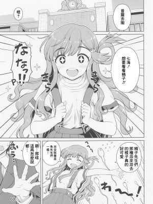 (歌姫庭園33) [怪盗紳士団 (カイシンシ)] 七海ちゃんのお魚道! (アイドルマスター シンデレラガールズ) [中国翻訳]_02