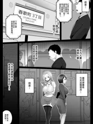 [鼠の母 (鼠のぼ)] 地味妻さんとギャル妻さん、人妻鉄道昇り行（イ）き [中国翻訳]_P_013_Bought_by_Hentaiomg.com