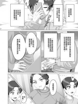 [GABUGABU (ガブリ)] 息子の朝勃ちにドキドキしちゃうお母さん [中国翻訳]_0_002