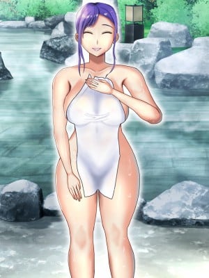 (同人CG集) [まんまんどころ] 混浴熟母～温泉でお母さんのエロボディ見て勃起したら童貞チンポ食われた～_1-05