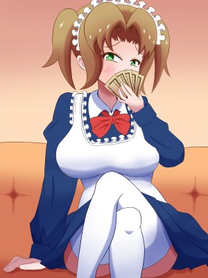 [まじかるぷりん (まじぷり)] メイドに貢いで負け汁漏らしてくださーい｜ 向女仆献上漏出败北汁液的费用 [中国翻訳]_02_02