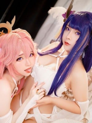 Sayo Momo x Sally Dorasnow - Raiden Yae_18