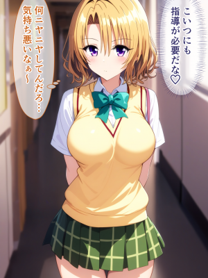 (同人CG集) [ぶるーと] 彩南学園の美少女トリオが催眠おじさんに全員寝取られ孕まされる話 (ToLOVEる -とらぶる-)_035_A_By_zhonyk_034