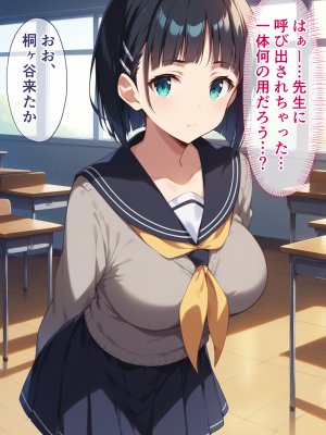 (同人CG集) [ぶるーと] 帰還者学園の巨乳コンビが催●おじさんに寝取られ孕まされる話 (ソードアート・オンライン)_024_By_zhonyk_023