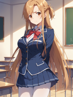 (同人CG集) [ぶるーと] 帰還者学園の巨乳コンビが催●おじさんに寝取られ孕まされる話 (ソードアート・オンライン)_118_By_zhonyk_005r