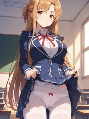 (同人CG集) [ぶるーと] 帰還者学園の巨乳コンビが催●おじさんに寝取られ孕まされる話 (ソードアート・オンライン)_121_By_zhonyk_008r