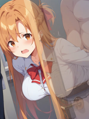 (同人CG集) [ぶるーと] 帰還者学園の巨乳コンビが催●おじさんに寝取られ孕まされる話 (ソードアート・オンライン)_180_By_zhonyk_071r