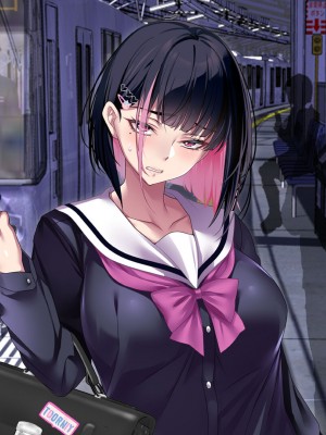 [アイチルワークス] 満員電車の中でおじさんが無理やり美少女を寝取ったりギャルを孕ませたりする話_658